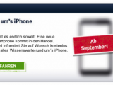 iPhone 5 carrier tedesco