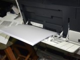 Foto in primo piano di una stampante