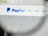 Foto che mostra il logo di PayPal presente sul sito web del servizio
