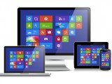 Foto di computer con Windows 8