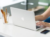 Foto di un MacBook