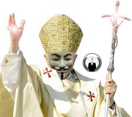 Anonymous attacca il Vaticano