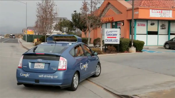 Google Car per non vedenti