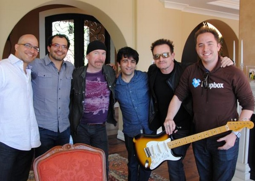 Bono & The Edge investono in Dropbox
