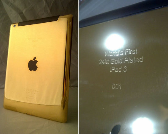 Il nuovo iPad placcato oro arriva a Dubai