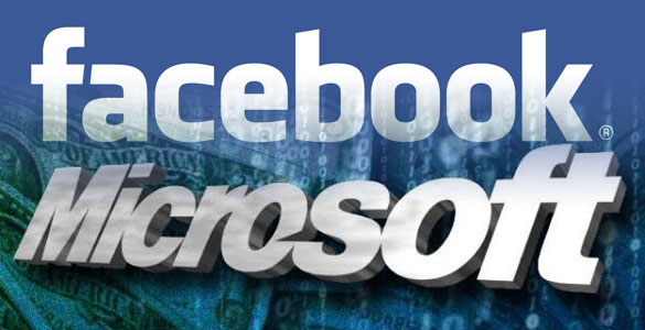 Facebook Microsoft logo