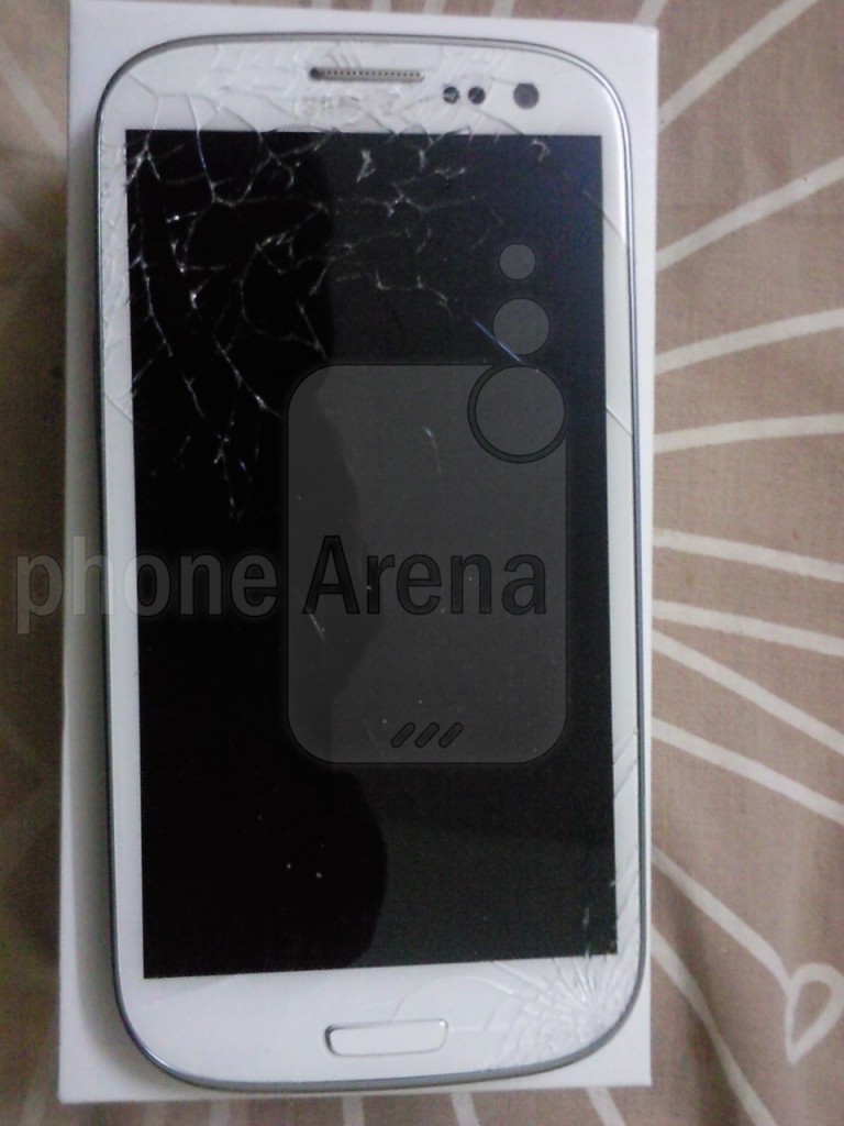 Galaxy S III Gorilla Glass 2 rotto