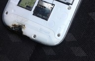 Galaxy S III bruciato