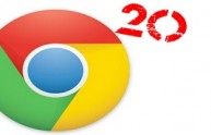 Google lancia Chrome 20, pronto al download