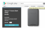 Nexus 7, arriva la smart cover “Dark Grey”