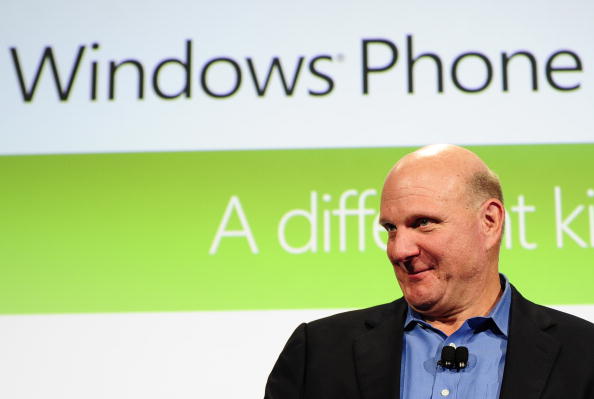 Microsoft Steve Ballmer Windows Phone