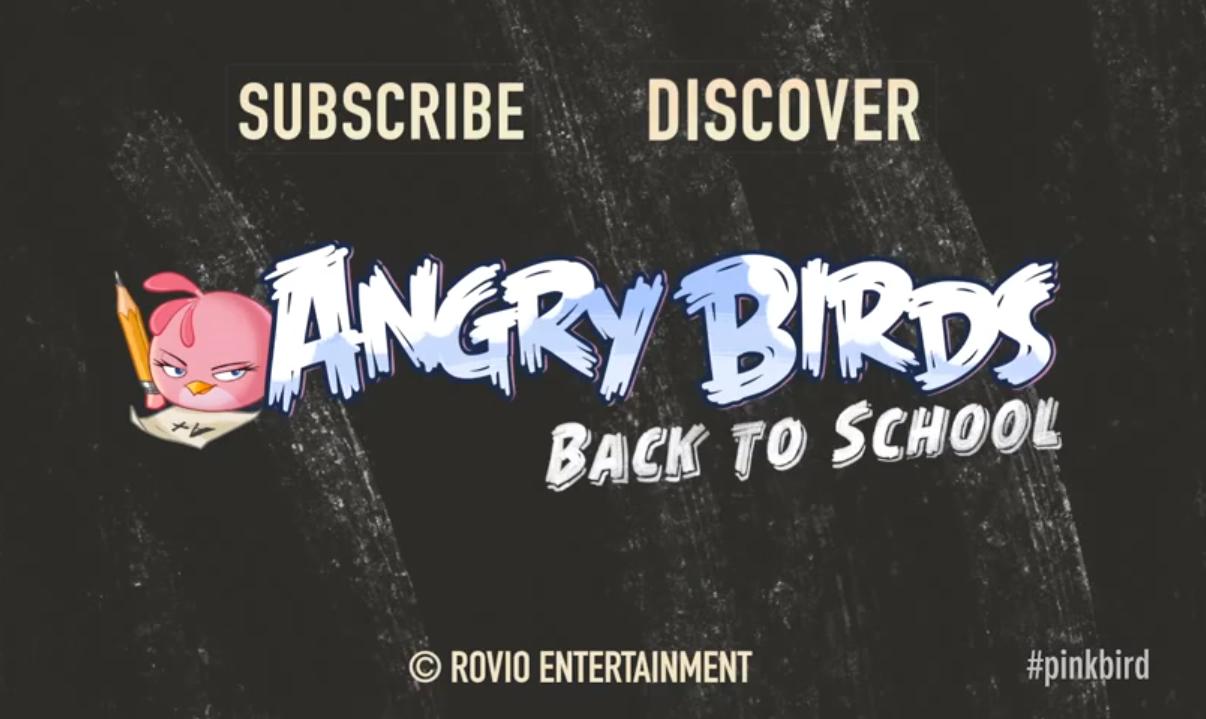 Angry Birds Back to School