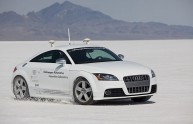 Audi TTS, record di velocità per l'auto senza pilota