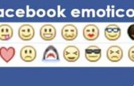 Facebook permette l'inserimento delle emoticon nei commenti
