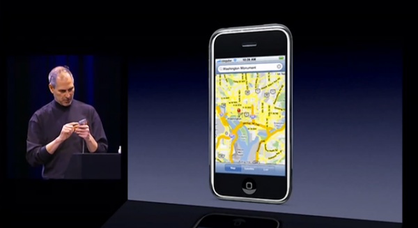 Steve Jobs Google Maps iPhone