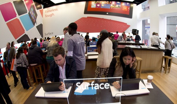 Microsoft Surface vendite
