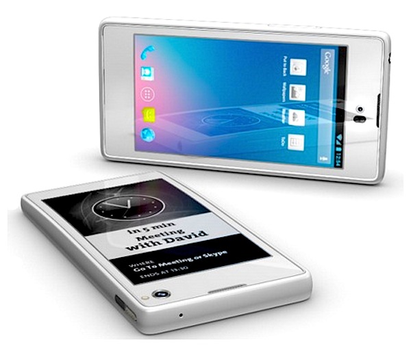 YotaPhone smartphone dual-screen