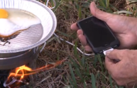 Come ricaricare un iPhone con il fuoco (VIDEO)