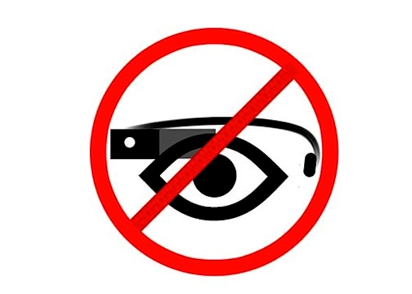 Bar vieta Google Glass privacy clienti