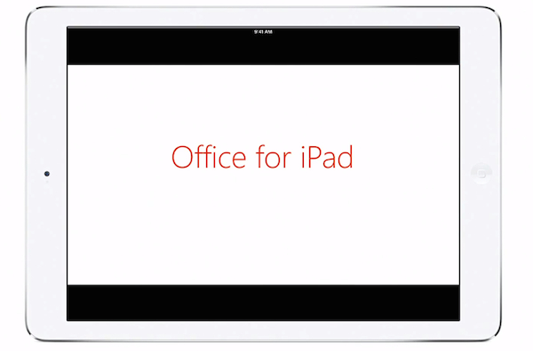 Microsoft lancia Office per iPad