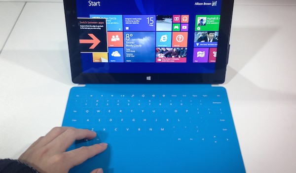 Foto di Microoft Surface con Windows 8