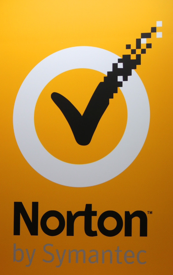 Foto che mostra il logo di Norton