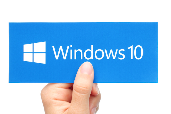 Immagine che mostra il logo di Windows 10