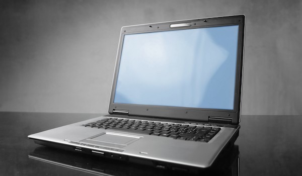 Foto di un computer portatile