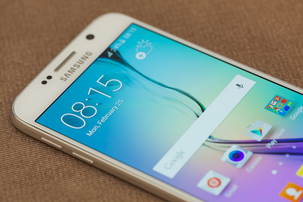 Foto di uno smartphone Samsung Android