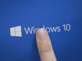 Foto che mostra il logo di Windows 10