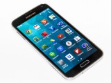 Foto che mostra uno smartphone Samsung