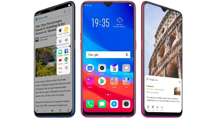 oppo f9 home