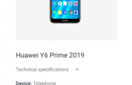 Huawei Y6 Prime 2019, ecco le prime immagini del nuovo entry-level
