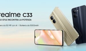 Realme C33 sbarca in Italia, caratteristiche e prezzo