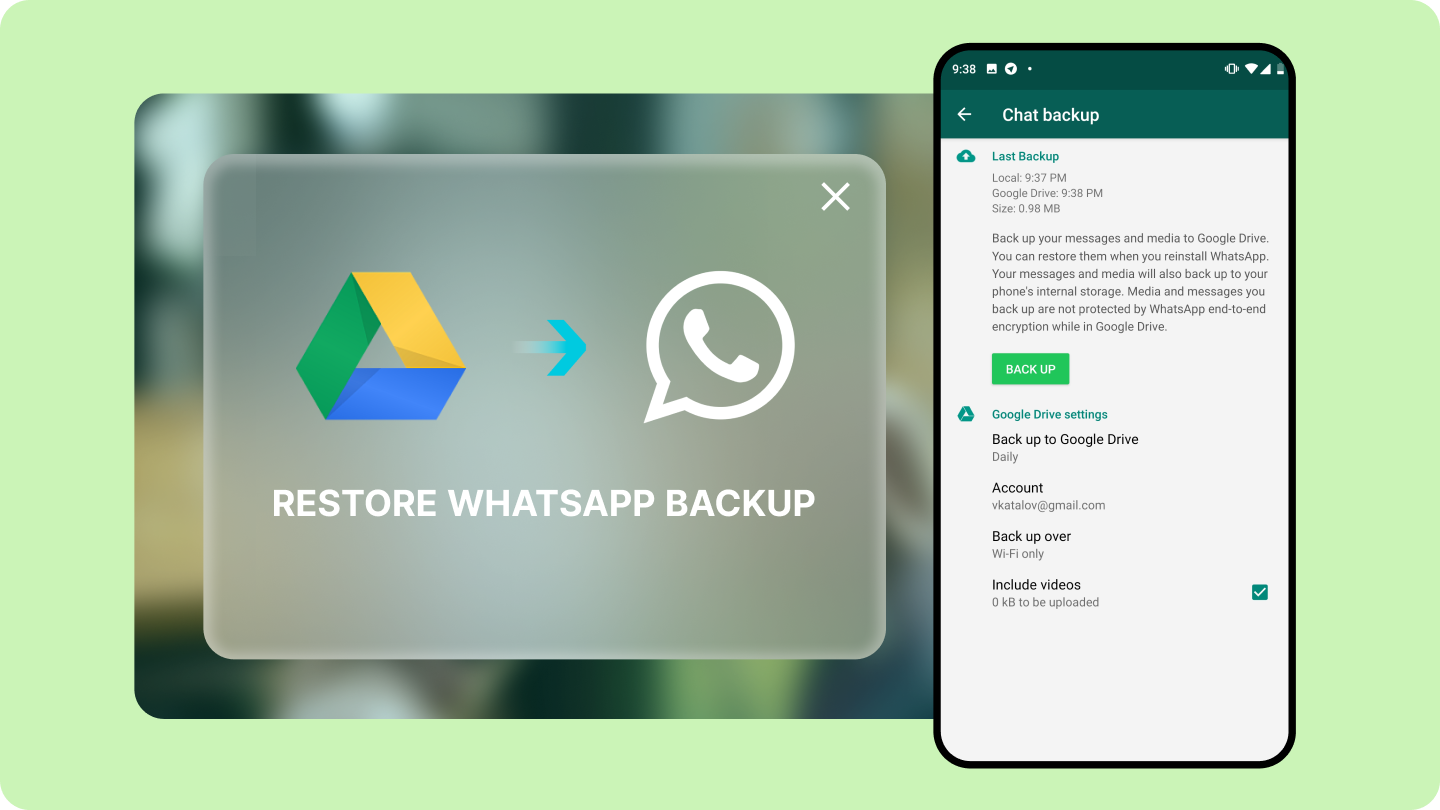 backup WhatsApp
