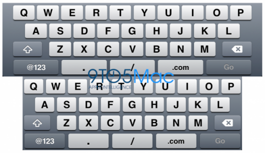 iPhone5 keyboard
